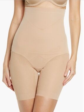 Honeylove SuperPower Shapewear Shorts Nude Sand XL